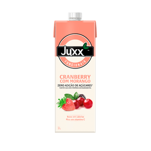 Suco Cranberry com Morango Zero Juxx 1L