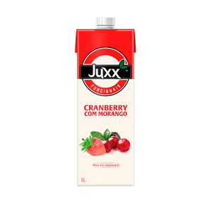 Suco Cranberry com Morango Juxx 1L