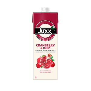 Suco Cranberry e Romã Juxx 1L