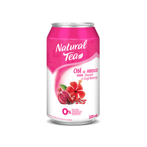 Chá Branco com Romã e Goji Berry Natural Tea 335ml