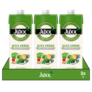 Kit 3x Suco Verde Juxx 1L
