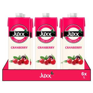 Kit 6x Suco Cranberry Juxx 1L