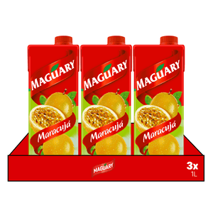 Kit 3x Suco de Maracujá Maguary 1L