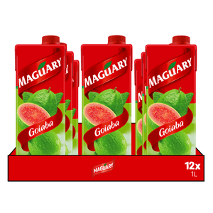 Kit 12x Suco de Goiaba Maguary 1L