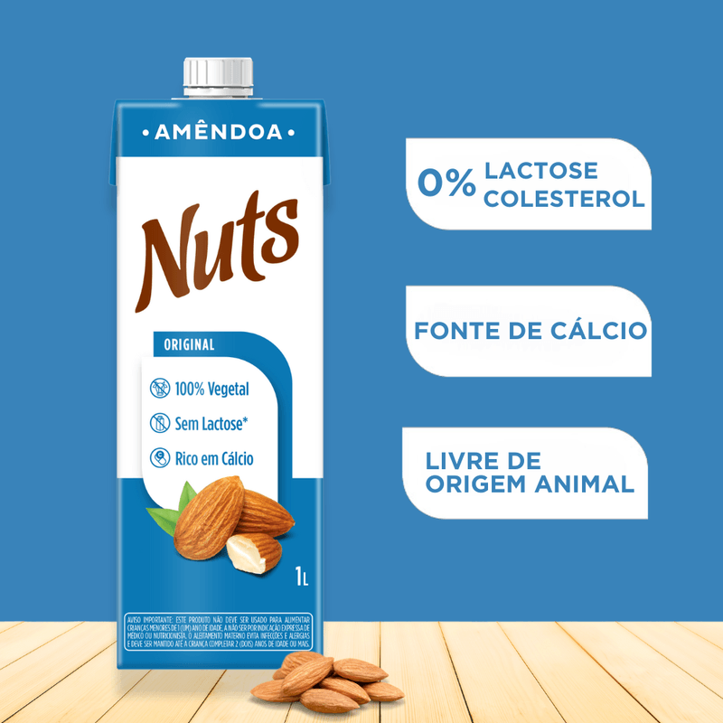 Leite-Vegetal-Amendoa-1L-Nuts---3-Unidades