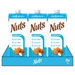 Leite-Vegetal-Amendoa-Zero-1L-Nuts---3-Unidades
